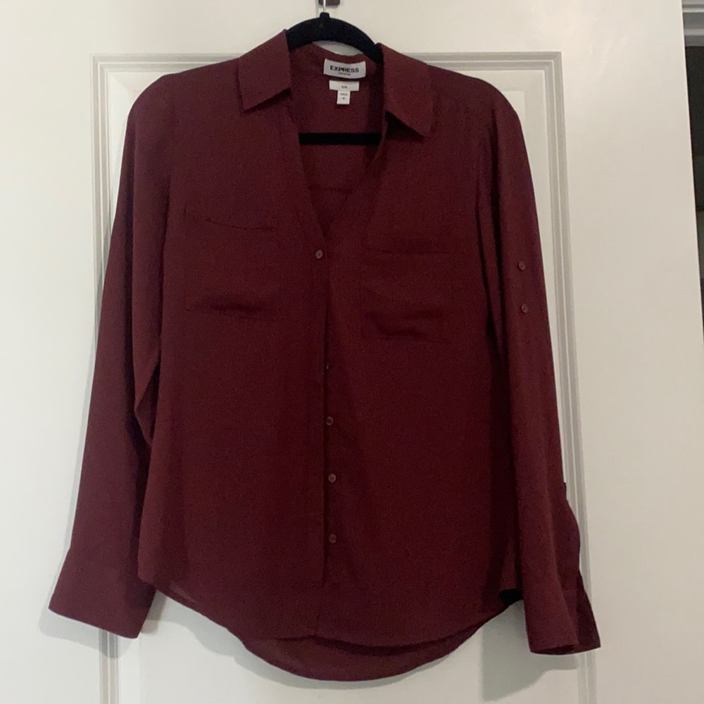 Express Slim Portofino Blouse